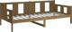vidaXL καναπές κρεβάτι μελιτζανί από πεύκο 90x190 cm