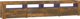 vidaXL Ντουλάπι TV με φωτισμό LED, σκούρο δρυς, 210x35x40 cm