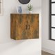 vidaXL Επιτοίχια ντουλάπα από καπνιστή δρυ 60x31x60 cm