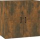 vidaXL Επιτοίχια ντουλάπα από καπνιστή δρυ 60x31x60 cm
