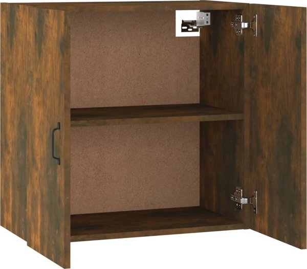 vidaXL Επιτοίχια ντουλάπα από καπνιστή δρυ 60x31x60 cm