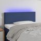 vidaXL Κεφαλάρια κρεβατιού με φωτισμό LED μπλε 80x5x78/88 cm ύφασμα