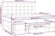 vidaXL Κρεβάτι Continental Μαύρο Με Στρώμα Βελούδο 200x200 εκ.