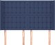 vidaXL Υποστύλωμα Κεφαλιού Uszak, Μπλε, 147x16x118/128 εκ., Υφασμάτινο