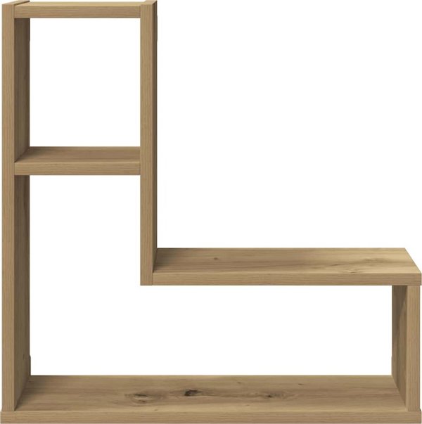 vidaXL Τοίχοι Ράφια Σε Σχήμα Κύβου 2 Τεμάχια Δρύς Artisan 50x15x50 cm