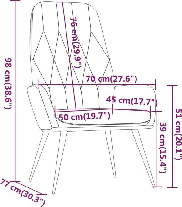 vidaXL vidaXL Fotel, ciemnozielony, obity aksamitem