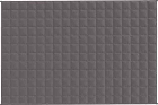 vidaXL Βαρυφορτωμένο κενόμαντο, γκρι, 120x180 cm, 5 kg, υφασμα