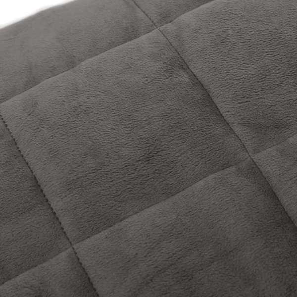 vidaXL Βαρυφορτωμένο κενόμαντο, γκρι, 120x180 cm, 5 kg, υφασμα