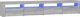 vidaXL Ντουλάπι TV με φωτισμό LED, γκρι Sonoma δρυς, 240x35x40 εκ.
