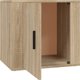 vidaXL Σετ 2 Κομοδίνων δρυός Sonoma 50x39x47 εκ.