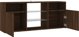 vidaXL Έπιπλο TV με φωτισμό LED, καφέ δρυς, 120x30x50 εκ