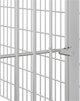vidaXL 6 πάνελ κλουβί για κουνέλι, 54x60 εκ., γαλβανισμένο σίδερο