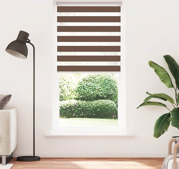 vidaXL Πλισέ Ρολέτα Σκίασης, Ανοιχτό Γκρι, 110x200cm, Ρυθμιζόμενη Σκίαση