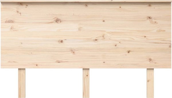 vidaXL προσκέφαλο κρεβατιού, 144x6x82,5 cm, μασίφ ξύλο πεύκου