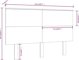 vidaXL προσκέφαλο κρεβατιού, 144x6x82,5 cm, μασίφ ξύλο πεύκου