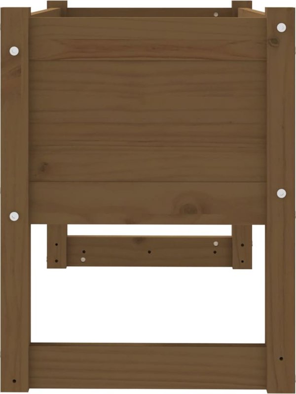 vidaXL Donica, μέλι καφέ, 78x40x52 εκ, μασίφ πεύκο