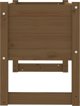 vidaXL Donica, μέλι καφέ, 78x40x52 εκ, μασίφ πεύκο