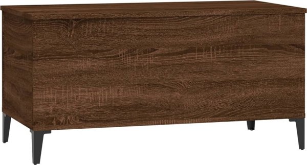 vidaXL Τραπεζάκι Καφέ καφέ δρυς 90x44,5x45 cm