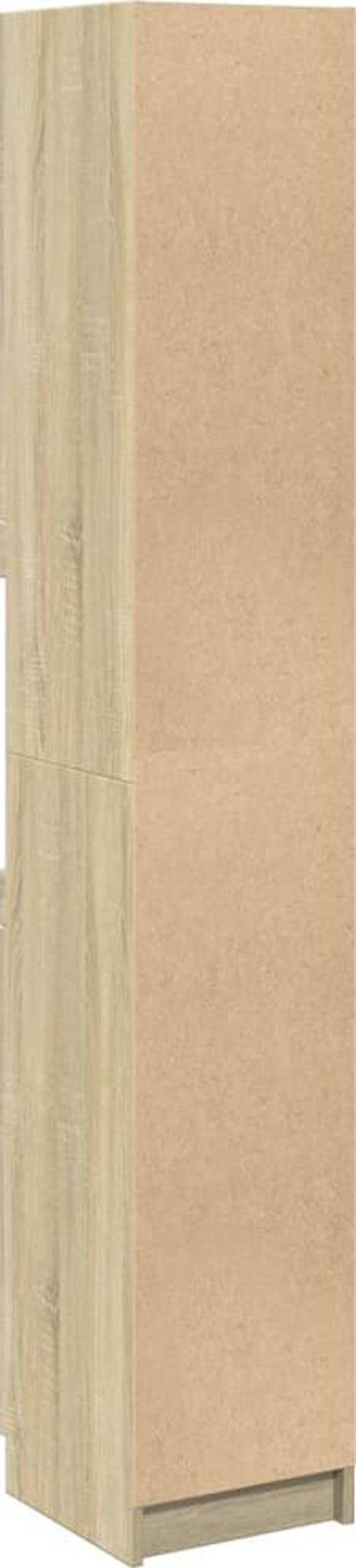 vidaXL Szafka lazienkowa, dab sonoma, 32x34x188,5 cm