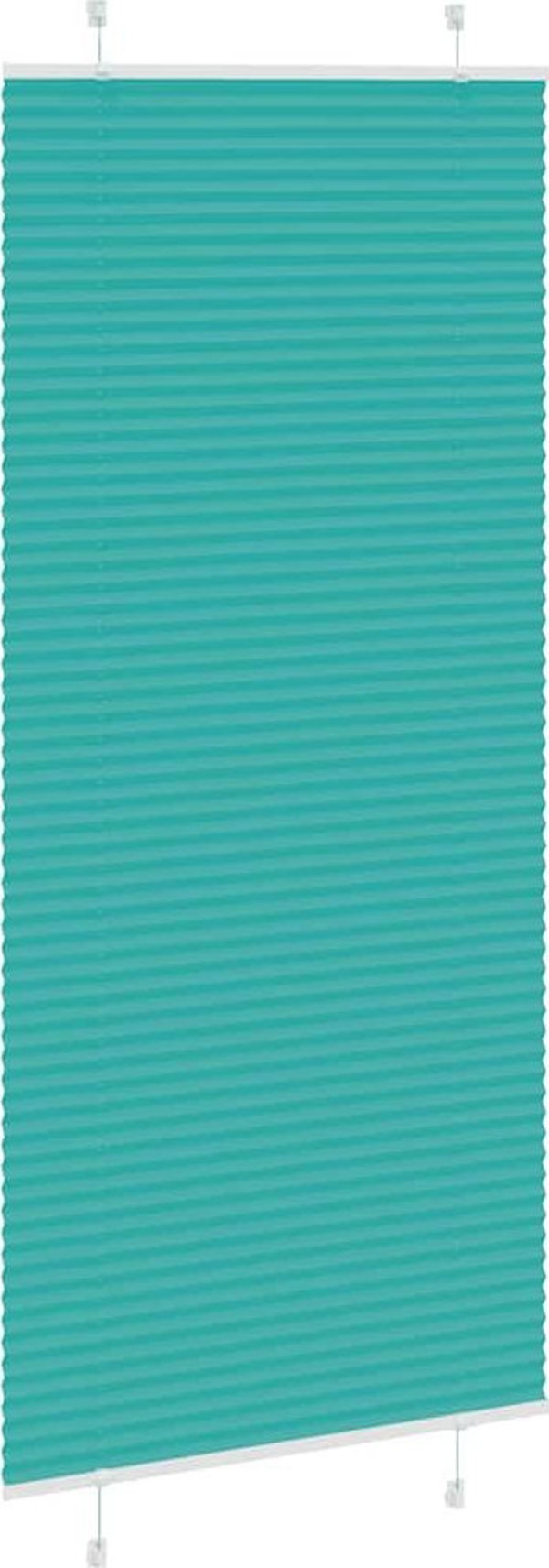 vidaXL Πλισέ Ρολό Σκίασης, Πράσινο Πετρόλ, 95x200 cm