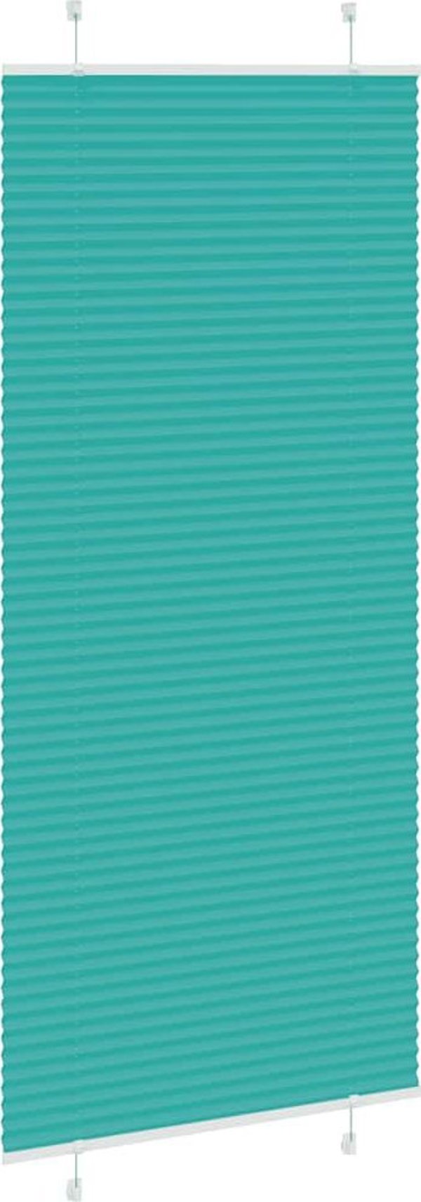 vidaXL Πλισέ Ρολό Σκίασης, Πράσινο Πετρόλ, 95x200 cm