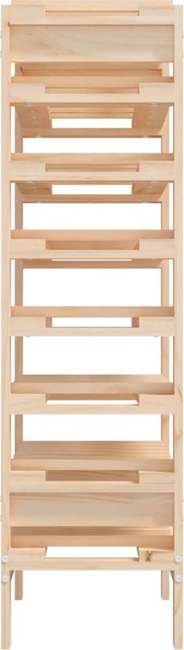 vidaXL vidaXL Stojak na wino, 61,5x30x107,5 cm, lite drewno sosnowe