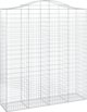 vidaXL Καλάθια γκαμπιόν, σετ 6 τεμαχίων, 200x50x220/240 εκ, γαλβανισμένο σίδερο