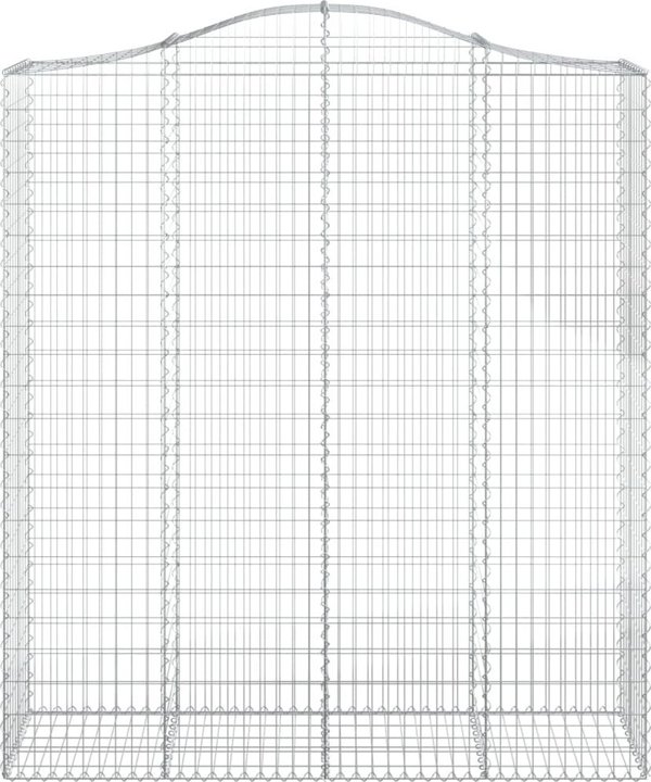vidaXL Καλάθια γκαμπιόν, σετ 6 τεμαχίων, 200x50x220/240 εκ, γαλβανισμένο σίδερο