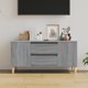 vidaXL Έπιπλο TV, γκρι δρυς σονόμα, 102x44,5x50 εκ.