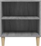 vidaXL Έπιπλο TV, γκρι δρυς σονόμα, 102x44,5x50 εκ.