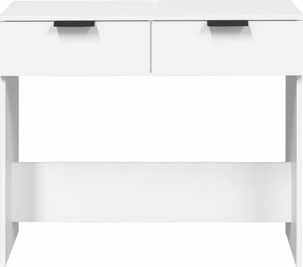 vidaXL Κονσόλα, λευκή, 90x36x75 cm, υλικό ξύλου