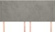 vidaXL Κεφαλάρι uszak ανοιχτό γκρι, 203x16x118/128 εκ., βελούδο