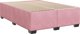 vidaXL Κρεβάτι κοντινεντάλ με στρώμα ροζ, 160x200 cm, βελούδο