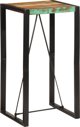 vidaXL Stolik barowy, 60x55x110, lite drewno z odzysku