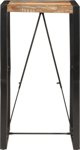vidaXL Stolik barowy, 60x55x110, lite drewno z odzysku