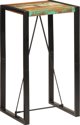 vidaXL Stolik barowy, 60x55x110, lite drewno z odzysku