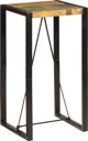vidaXL Stolik barowy, 60x55x110, lite drewno z odzysku