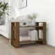 vidaXL Ραφιέρα/διαχωριστικό μπεζ καφέ 80x35x56,5 cm πεύκο