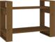 vidaXL Ραφιέρα/διαχωριστικό μπεζ καφέ 80x35x56,5 cm πεύκο