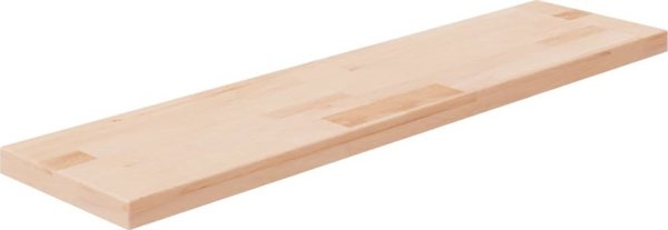 vidaXL Polka, 80x20x2,5 cm, surovo lite drewno debowe