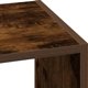 vidaXL Σετ 2 Ράφια Βιβλίων, Καπνιστή Δρυς, 30x30x80 εκ.