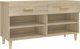 vidaXL Ντουλάπι παπουτσιών, δρυς sonoma, 102x35x55 cm