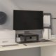 vidaXL vidaXL Podstawka pod monitor, czarna, 33,5x34x10,5 cm