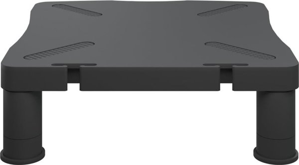 vidaXL vidaXL Podstawka pod monitor, czarna, 33,5x34x10,5 cm