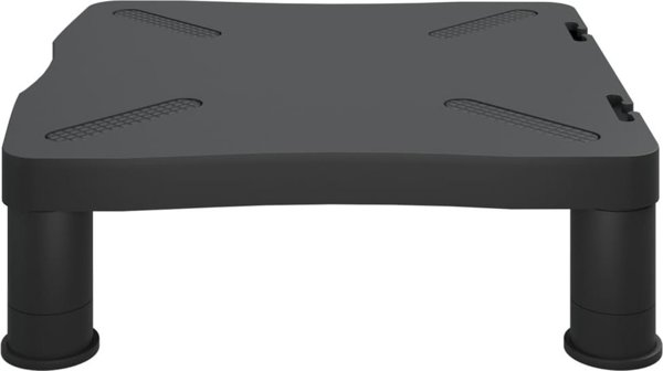 vidaXL vidaXL Podstawka pod monitor, czarna, 33,5x34x10,5 cm