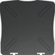 vidaXL vidaXL Podstawka pod monitor, czarna, 33,5x34x10,5 cm