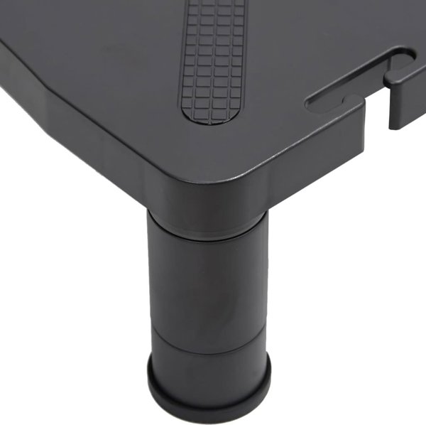 vidaXL vidaXL Podstawka pod monitor, czarna, 33,5x34x10,5 cm