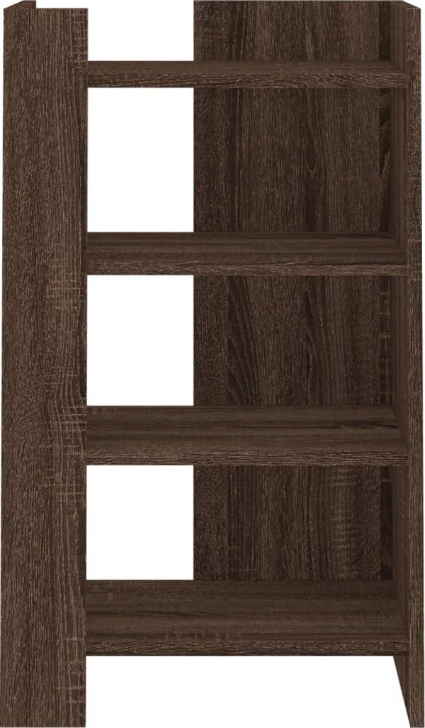 vidaXL Ντουλάπι, καστανό δρυς, 45x35x75 cm, σύνθετο ξύλο