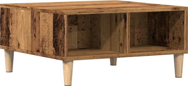 vidaXL vidaXL Stolik kawowy, stare drewno, 60x60x30 cm