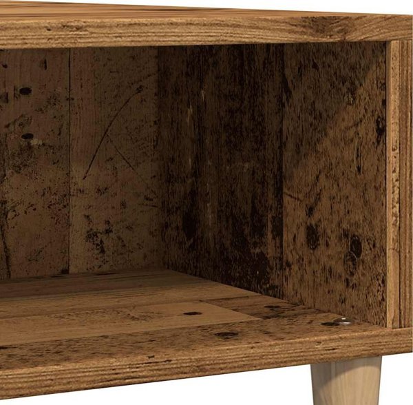 vidaXL vidaXL Stolik kawowy, stare drewno, 60x60x30 cm
